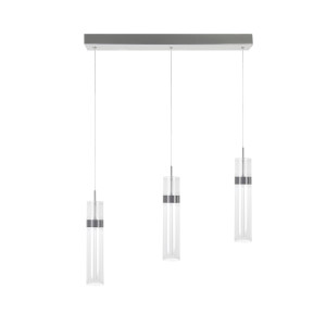 Chromowa lampa Ambiente do jadalni