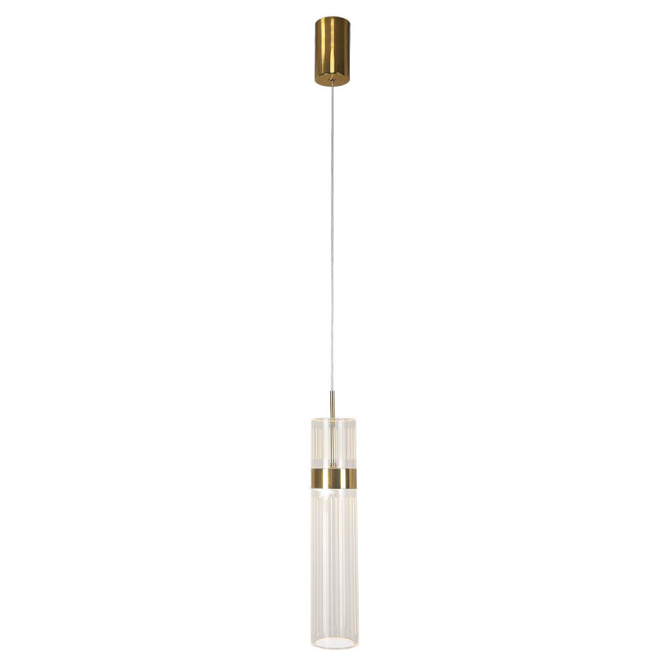 Lampa wisząca Ambiente złota LED CCT - 12832
