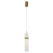 Lampa wisząca Ambiente złota LED CCT