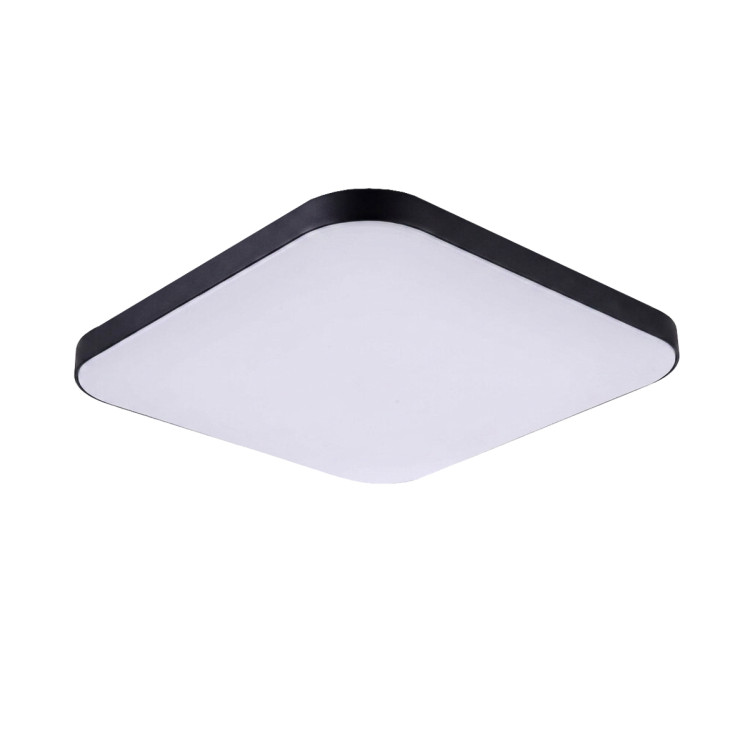 Czarna lampa sufitowa Babilon 4000K - 12844