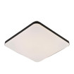 Plafon kwadratowy Babilon 38 cm czarny LED 4000K