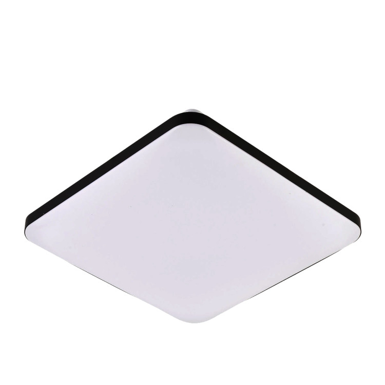 Czarna lampa sufitowa Babilon 4000K - 12852