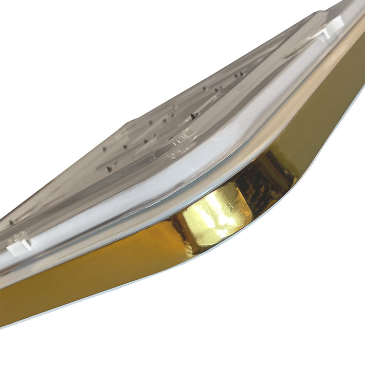 Plafon LED Babilon kwadratowy złoty - 12861