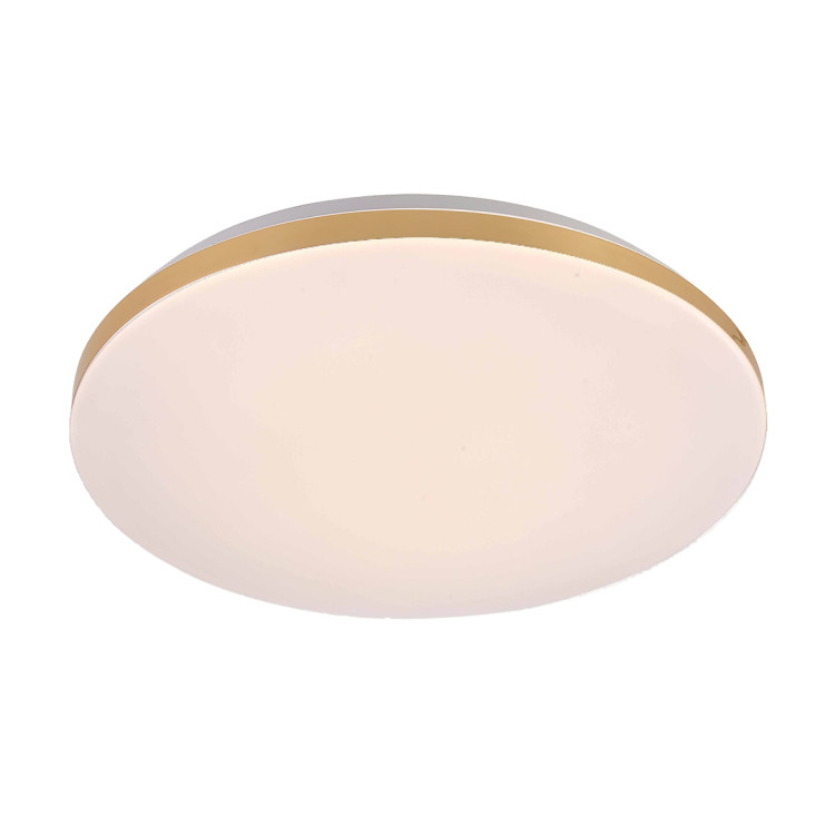 Plafon okrągły Babilon 38 cm złoty LED 4000K - 12880