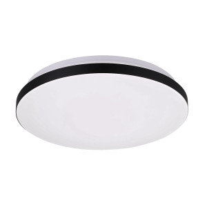 Plafon Babilon 38 cm czarny do salonu