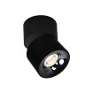 Ruchoma oprawa natynkowa Brema czarna LED CCT