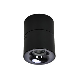 Czarna lampa natynkowa Brema LED CCT