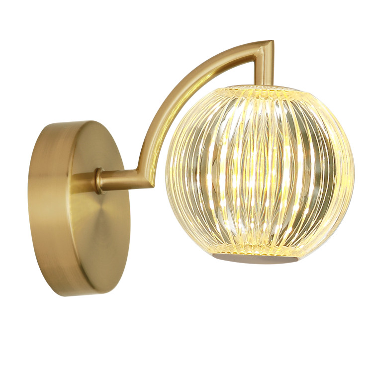Kinkiet Brillant złoty LED CCT - 12972
