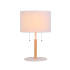 Zdjęcie produktu Lampa stołowa Fogo biała 2xE27