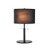 Zdjęcie produktu Lampa stołowa Fogo czarna 2xE27