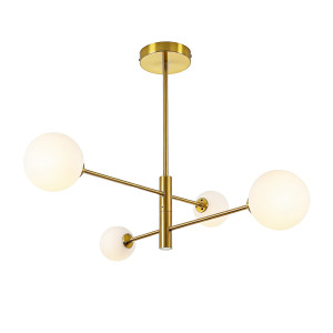 Lampa wisząca Dorado 4xG9 złota
