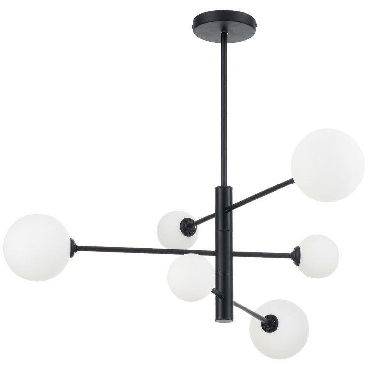 Lampa wisząca Dorado czarna 6xG9 - 13054