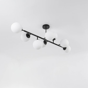 Czarna lampa nad stół Dorado