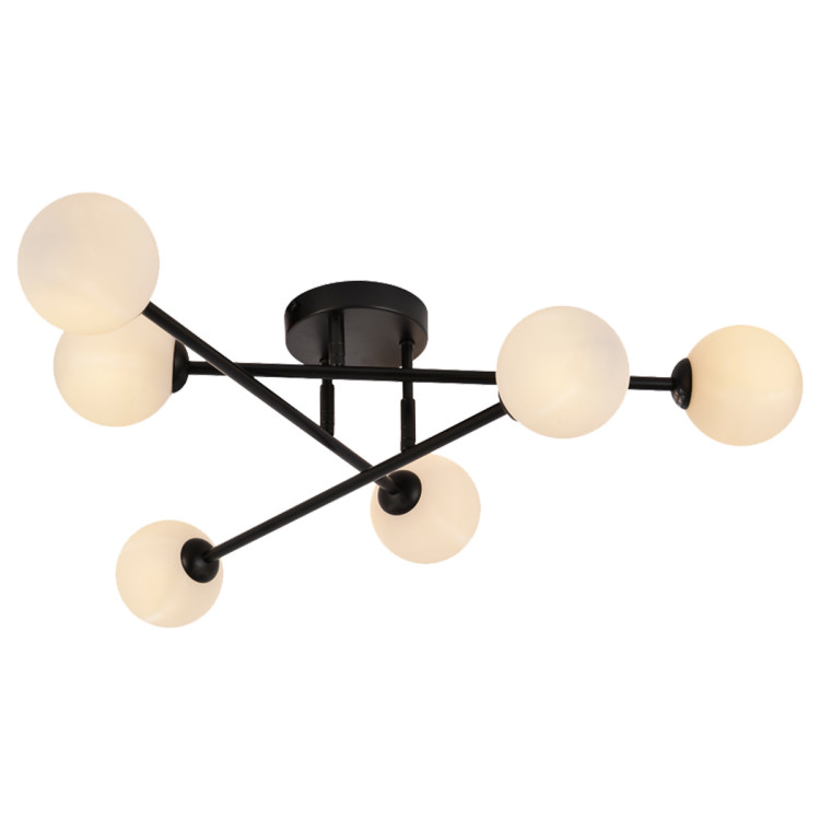 Plafon Dorado 6xG9 czarny - 13068
