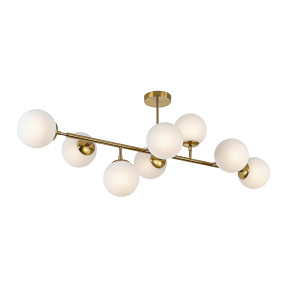 Lampa wisząca Dorado 8 złota 8xE14