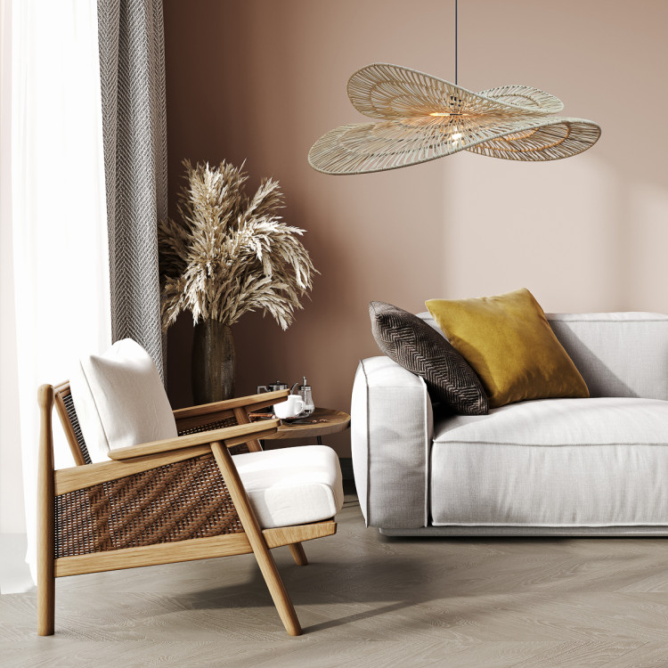 Naturalna lampa rattanowa Raya - 13210