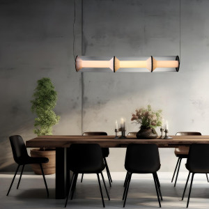 Designerska lampa wisząca LED nad stół