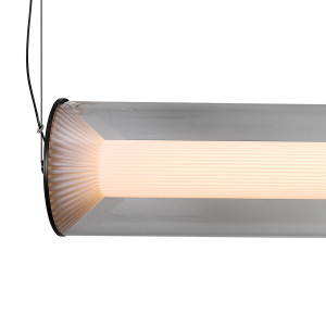 Szklana lampa wisząca LED CCT