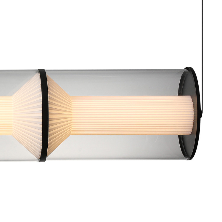 Minimalistyczna lampa liniowa transparentna - 13331