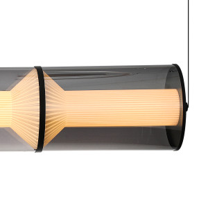 Szklana lampa Aeris 3 do salonu