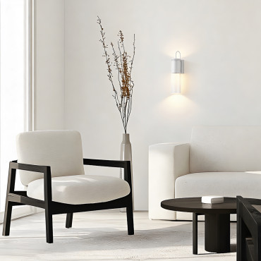 Designerski kinkiet Manacor do salonu