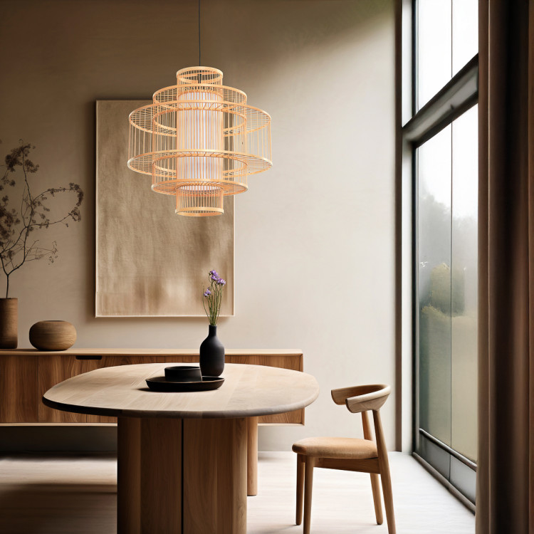 Naturalna rattanowa lampa wisząca Stela marki Light Prestige - 13380