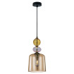 Lampa wisząca Tropea bursztynowa 1xE27