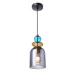 Lampa wisząca Tropea dymna 1xE27