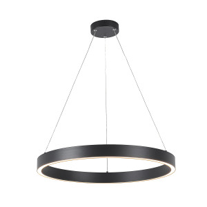 Lampa wisząca Midway Triangle czarna LED 3000K