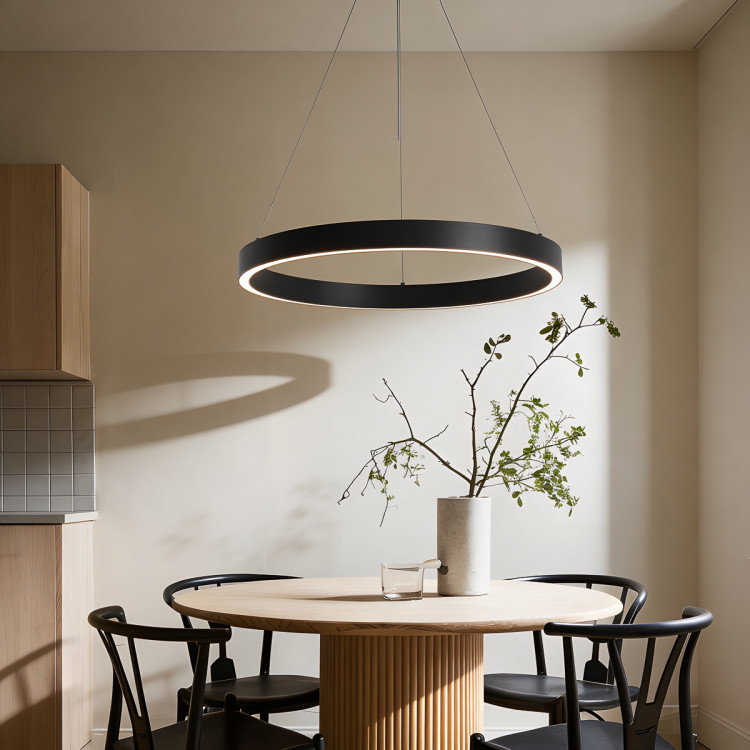 Lampa wisząca Midway Triangle czarna LED 3000K - 13461