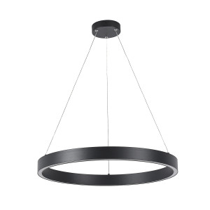 Lampa wisząca Midway Triangle czarna LED 3000K