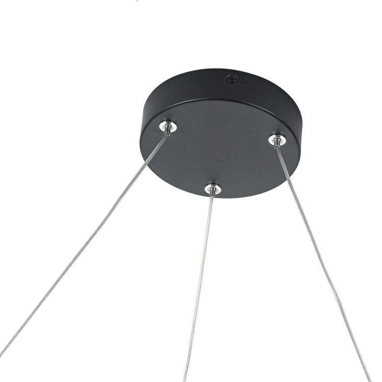 Lampa wisząca Midway Triangle czarna LED 3000K - 13470