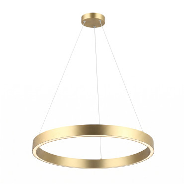 Lampa wisząca Midway Triangle złota LED 3000K