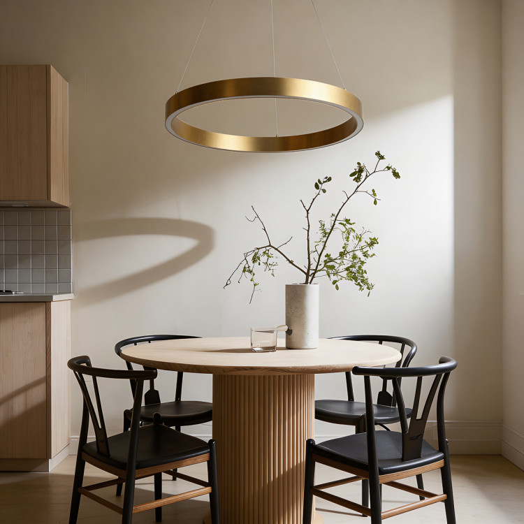 Lampa wisząca Midway Triangle złota LED 3000K - 13472