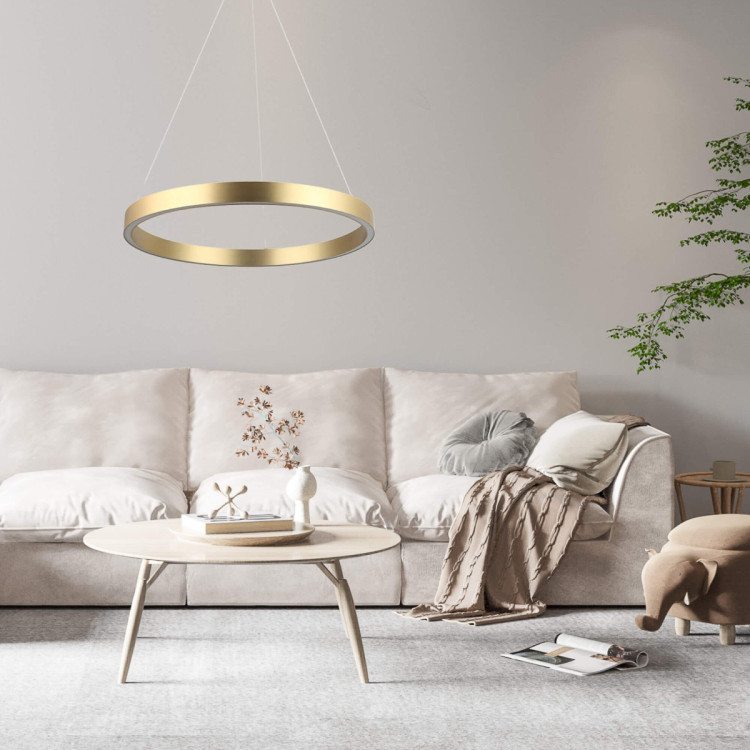 Lampa wisząca Midway Triangle złota LED 3000K - 13474