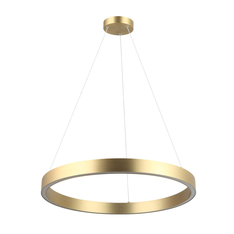 Lampa wisząca Midway Triangle złota LED 3000K - 13475