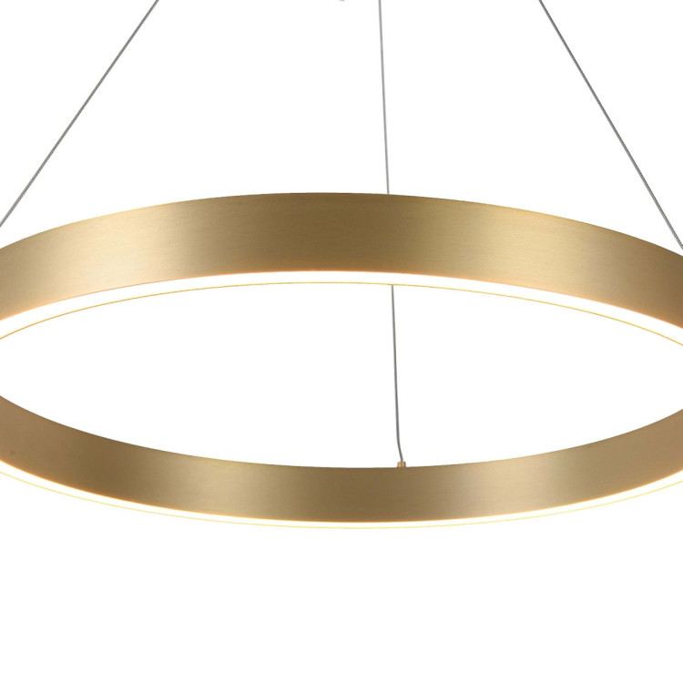 Lampa wisząca Midway Triangle złota LED 3000K - 13476
