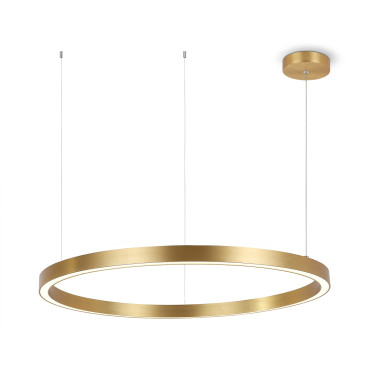 Lampa wisząca Midway złota LED 3000K