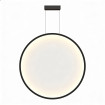 Lampa wisząca Mirror L czarna IP44 LED CCT