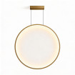 Lampa wisząca Mirror L złota IP44 LED CCT