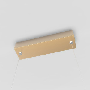 Lampa wisząca Mirror L złota IP44 LED CCT