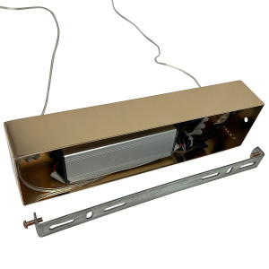 Lampa wisząca Mirror L złota IP44 LED CCT