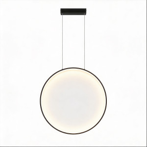 Lampa wisząca Mirror S czarna IP44 LED CCT