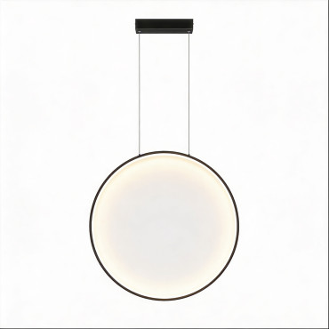 Lampa wisząca Mirror S czarna IP44 LED CCT