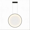 Lampa wisząca Mirror S czarna IP44 LED CCT