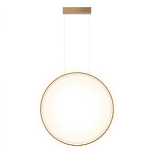 Lampa wisząca Mirror S złota IP44 LED CCT
