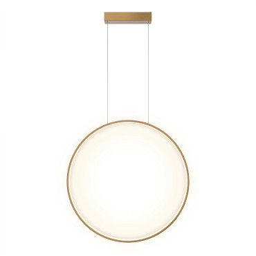 Lampa wisząca Mirror S złota IP44 LED CCT