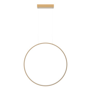 Lampa wisząca Mirror S złota IP44 LED CCT