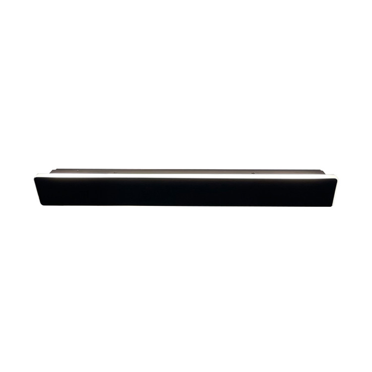 Kinkiet Bodo LED CCT IP54 40 cm czarny – widok frontowy - 13579