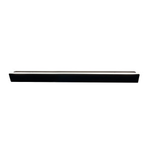 Kinkiet Bodo LED CCT IP54 60 cm czarny – widok frontowy